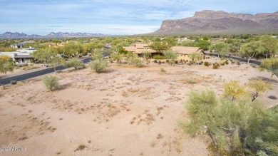 Ready to build beautiful custom home site.  Located on a quiet on Superstition Mountain Club - Lost Gold in Arizona - for sale on GolfHomes.com, golf home, golf lot