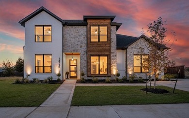 Experience modern luxury living in this stunning 3,386 sq ft new on Southern Oaks Golf Club in Texas - for sale on GolfHomes.com, golf home, golf lot