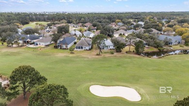 Beautiful open floorpan with soaring ceiling on the #5 fairway on Peninsula Golf and Racquet Club in Alabama - for sale on GolfHomes.com, golf home, golf lot