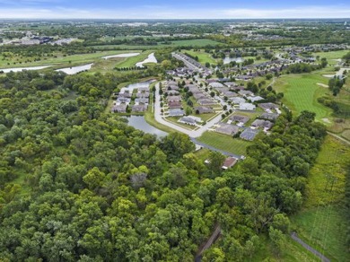 Beautifully appointed brick Paired Villa with partially finished on White Hawk Country Club in Indiana - for sale on GolfHomes.com, golf home, golf lot