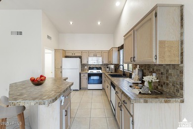 Open floor plan! A favorite for those wanting a smaller home on Eagles Nest at Pebble Creek in Arizona - for sale on GolfHomes.com, golf home, golf lot