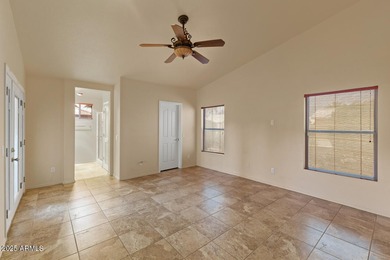 Open floor plan! A favorite for those wanting a smaller home on Eagles Nest at Pebble Creek in Arizona - for sale on GolfHomes.com, golf home, golf lot