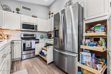 Updated and Furnished 2 bed, 2 bath Los Cabos Condo in Gated 55+ on Sun Village Golf Course in Arizona - for sale on GolfHomes.com, golf home, golf lot