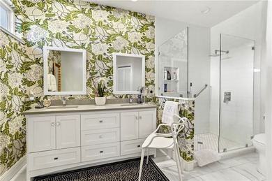 AN INSPIRED RE-DESIGN OF A BEAUTIFULLY UPDATED GOLF COTTAGE at on Oak Harbor Country Club in Florida - for sale on GolfHomes.com, golf home, golf lot