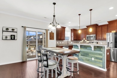 This beautiful two-story home is nestled on a pond-front lot in on Cypress Point Par 3 in South Carolina - for sale on GolfHomes.com, golf home, golf lot