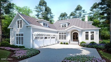 Southern Charm meets Lowcountry Luxury in this new construction on Palmetto Hall Golf Course in South Carolina - for sale on GolfHomes.com, golf home, golf lot