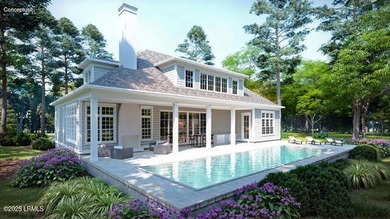 Southern Charm meets Lowcountry Luxury in this new construction on Palmetto Hall Golf Course in South Carolina - for sale on GolfHomes.com, golf home, golf lot