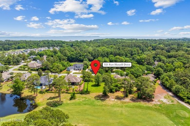 Southern Charm meets Lowcountry Luxury in this new construction on Palmetto Hall Golf Course in South Carolina - for sale on GolfHomes.com, golf home, golf lot