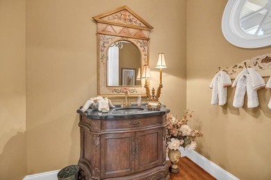 Elegant Waterfront Living in Plantation Community! Nestled on The Patriot Golf Club At Grand Harbor in South Carolina - for sale on GolfHomes.com, golf home, golf lot