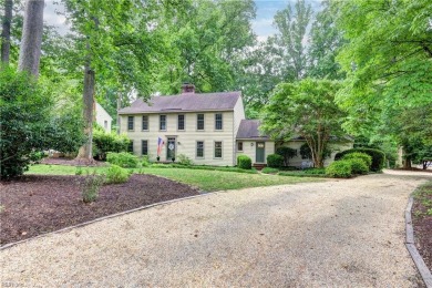 Tucked on a quiet, tree-lined street in Kingsmill, this on Kingsmill Resort and Golf Club in Virginia - for sale on GolfHomes.com, golf home, golf lot