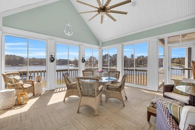 Elegant Waterfront Living in Plantation Community! Nestled on The Patriot Golf Club At Grand Harbor in South Carolina - for sale on GolfHomes.com, golf home, golf lot