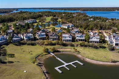 This beautiful lake house was built in 2024 and is nestled in on Long Cove Golf Course in Texas - for sale on GolfHomes.com, golf home, golf lot
