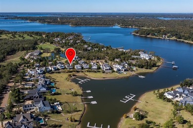 This beautiful lake house was built in 2024 and is nestled in on Long Cove Golf Course in Texas - for sale on GolfHomes.com, golf home, golf lot