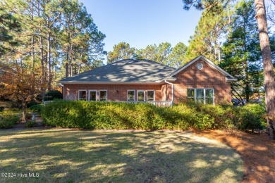 This lovely brick golf front home would be ideal as a primary on Talamore Golf Club in North Carolina - for sale on GolfHomes.com, golf home, golf lot