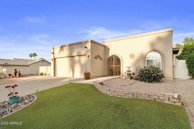 Bright, cheery 2BR, 2BA expanded and opened up Cochise model on on Palo Verde Golf and Country Club in Arizona - for sale on GolfHomes.com, golf home, golf lot