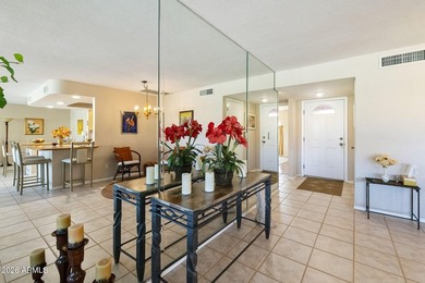 Bright, cheery 2BR, 2BA expanded and opened up Cochise model on on Palo Verde Golf and Country Club in Arizona - for sale on GolfHomes.com, golf home, golf lot