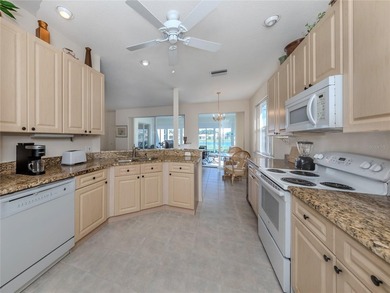 Live where you vacation.  Beautiful turnkey furnished home on Venice East Golf Club in Florida - for sale on GolfHomes.com, golf home, golf lot