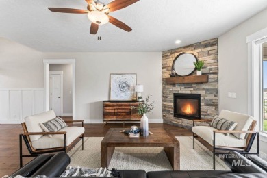 Welcome to this beautifully maintained 4 bedroom, 3 bath home on Hunters Point Golf Club in Idaho - for sale on GolfHomes.com, golf home, golf lot