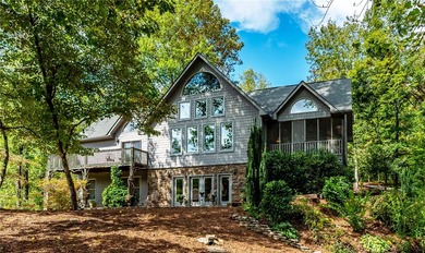 Step into serenity at 2111 Moorefield Memorial Highway, where on The Rock At Jocassee in South Carolina - for sale on GolfHomes.com, golf home, golf lot