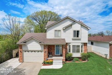 This newer Saint Clair Shores colonial is truly one of a kind on St. Clair Shores Country Club in Michigan - for sale on GolfHomes.com, golf home, golf lot