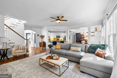 Be in the heart of it ALL with a short walk or golf cart ride to on Braelinn Golf Club in Georgia - for sale on GolfHomes.com, golf home, golf lot
