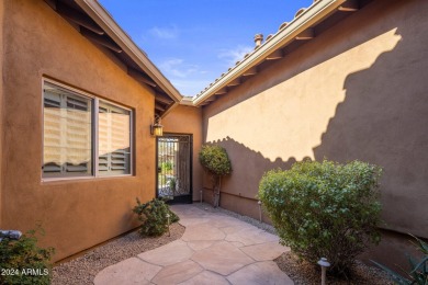 Welcome to this pristine single level townhome in North on Whisper Rock Golf Club  in Arizona - for sale on GolfHomes.com, golf home, golf lot