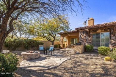 Welcome to this pristine single level townhome in North on Whisper Rock Golf Club  in Arizona - for sale on GolfHomes.com, golf home, golf lot