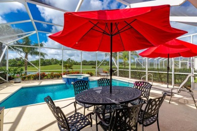 Remarkable 3/2.5/2 + den with a southern exposed screened in on The Club At Pointe West in Florida - for sale on GolfHomes.com, golf home, golf lot