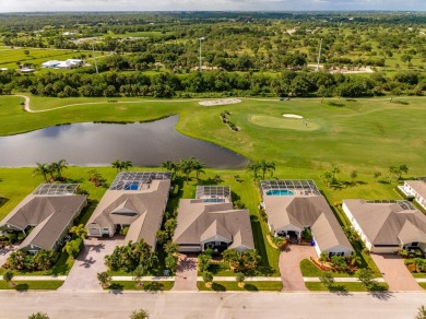 Remarkable 3/2.5/2 + den with a southern exposed screened in on The Club At Pointe West in Florida - for sale on GolfHomes.com, golf home, golf lot