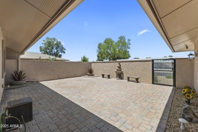Stunning Gemini Twin home on Union Hills Golf Course with serene on Union Hills Country Club in Arizona - for sale on GolfHomes.com, golf home, golf lot