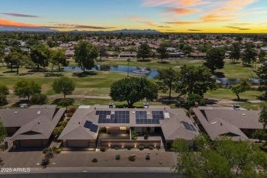 Stunning Gemini Twin home on Union Hills Golf Course with serene on Union Hills Country Club in Arizona - for sale on GolfHomes.com, golf home, golf lot