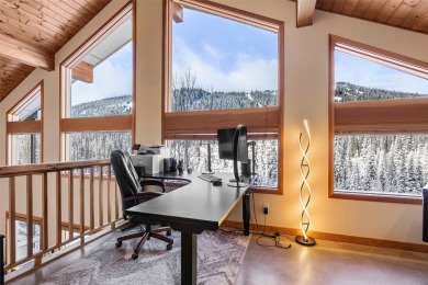 This exceptional level-entry, three-story chalet, nestled along on Sun Peaks Resort Golf Course in  - for sale on GolfHomes.com, golf home, golf lot