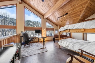 This exceptional level-entry, three-story chalet, nestled along on Sun Peaks Resort Golf Course in  - for sale on GolfHomes.com, golf home, golf lot