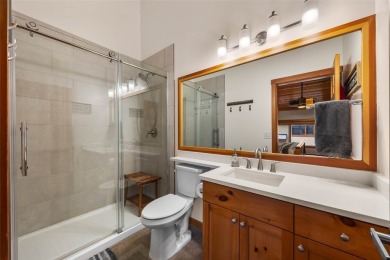 This exceptional level-entry, three-story chalet, nestled along on Sun Peaks Resort Golf Course in  - for sale on GolfHomes.com, golf home, golf lot