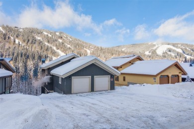 This exceptional level-entry, three-story chalet, nestled along on Sun Peaks Resort Golf Course in  - for sale on GolfHomes.com, golf home, golf lot