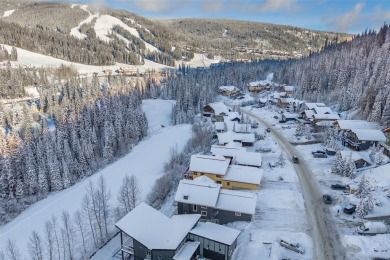 This exceptional level-entry, three-story chalet, nestled along on Sun Peaks Resort Golf Course in  - for sale on GolfHomes.com, golf home, golf lot