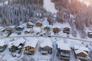 This exceptional level-entry, three-story chalet, nestled along on Sun Peaks Resort Golf Course in  - for sale on GolfHomes.com, golf home, golf lot