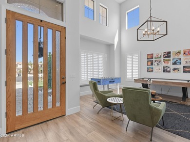 Experience elevated desert luxury in the prestigious and highly on Seville Golf and Country Club in Arizona - for sale on GolfHomes.com, golf home, golf lot