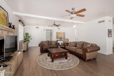 HUGE BONUS: Peace of mind comes standard with a newer A/C unit & on Arrowhead Country Club in Arizona - for sale on GolfHomes.com, golf home, golf lot