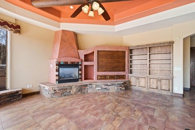 This home has stunning views of Kachina Cliffs, the Entrada Golf on Entrada at Snow Canyon in Utah - for sale on GolfHomes.com, golf home, golf lot