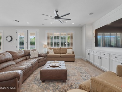 Experience elevated desert luxury in the prestigious and highly on Seville Golf and Country Club in Arizona - for sale on GolfHomes.com, golf home, golf lot