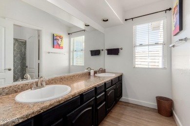 HUGE BONUS: Peace of mind comes standard with a newer A/C unit & on Arrowhead Country Club in Arizona - for sale on GolfHomes.com, golf home, golf lot