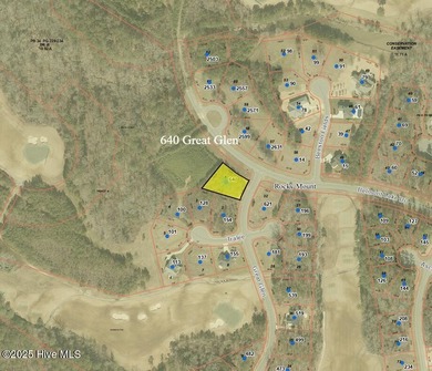 Only 37 lots remain in Section 4! This .42 acre homesite (Lot 1) on The Golf Club At Rocky Mount in North Carolina - for sale on GolfHomes.com, golf home, golf lot