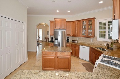 Enjoy breathtaking sunsets overlooking the 18th fairway from on The Club At Pointe West in Florida - for sale on GolfHomes.com, golf home, golf lot