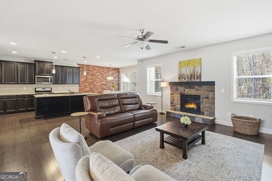 Welcome home to this charming, low-maintenance ranch home in the on The Fairways at Laurel Canyon in Georgia - for sale on GolfHomes.com, golf home, golf lot