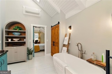 This unique 3 BR / 2 BATH villa sits directly on the edge of on Big Canoe Golf Club - Cherokee in Georgia - for sale on GolfHomes.com, golf home, golf lot