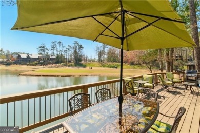 This unique 3 BR / 2 BATH villa sits directly on the edge of on Big Canoe Golf Club - Cherokee in Georgia - for sale on GolfHomes.com, golf home, golf lot