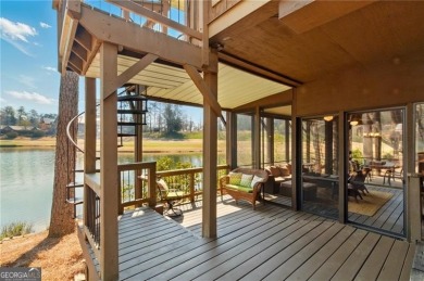 This unique 3 BR / 2 BATH villa sits directly on the edge of on Big Canoe Golf Club - Cherokee in Georgia - for sale on GolfHomes.com, golf home, golf lot