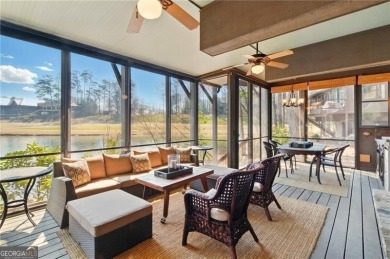 This unique 3 BR / 2 BATH villa sits directly on the edge of on Big Canoe Golf Club - Cherokee in Georgia - for sale on GolfHomes.com, golf home, golf lot