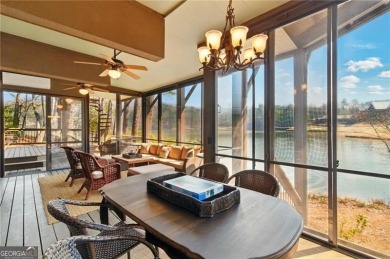 This unique 3 BR / 2 BATH villa sits directly on the edge of on Big Canoe Golf Club - Cherokee in Georgia - for sale on GolfHomes.com, golf home, golf lot